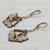 Boucles ginkgo en bois d'érable - La Louve