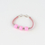 Bracelet en liège rose