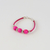 Bracelet en liège fushia