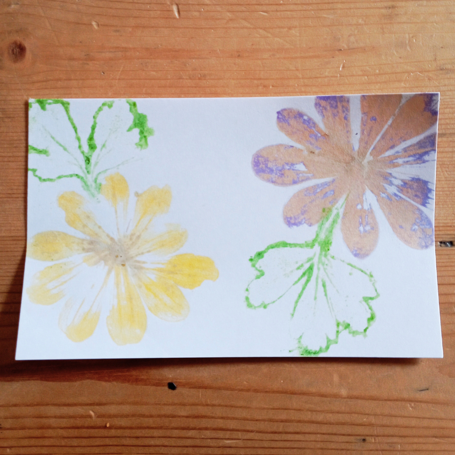 carte florale - Fée florale