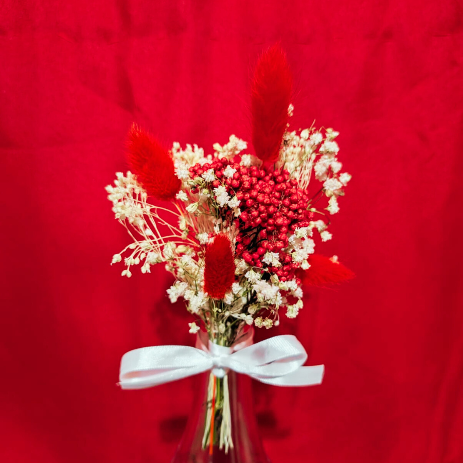 Bouquet décoration bouteille - Fée flroale
