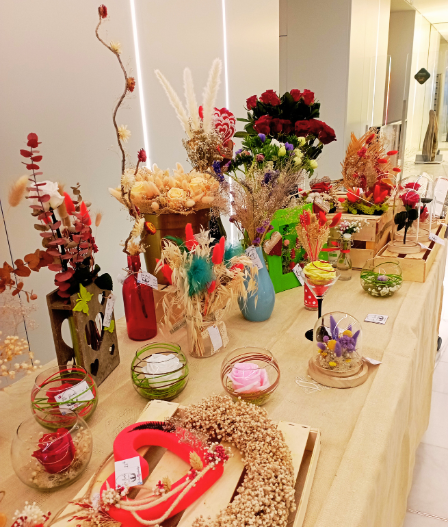 expo vente fleurs sechees et eternelles