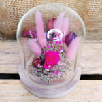 Fée florale - Cloche Fleurs séchées