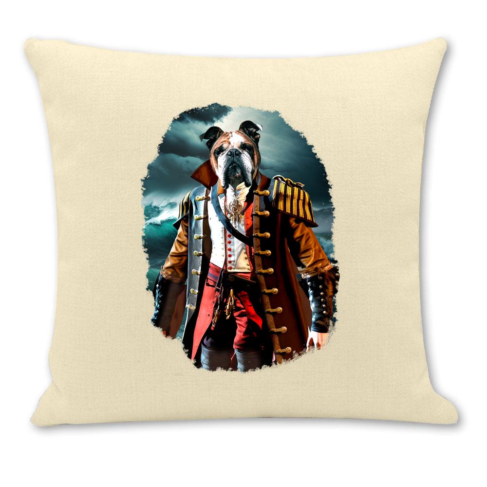 coussin chien pirate
