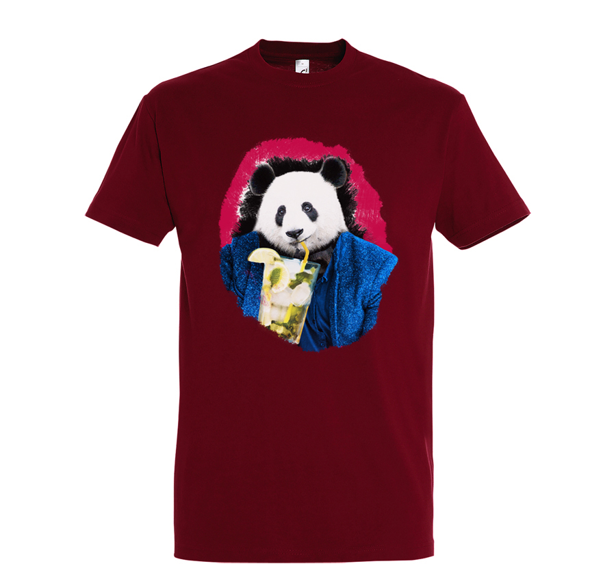 t-shirt homme panda chili