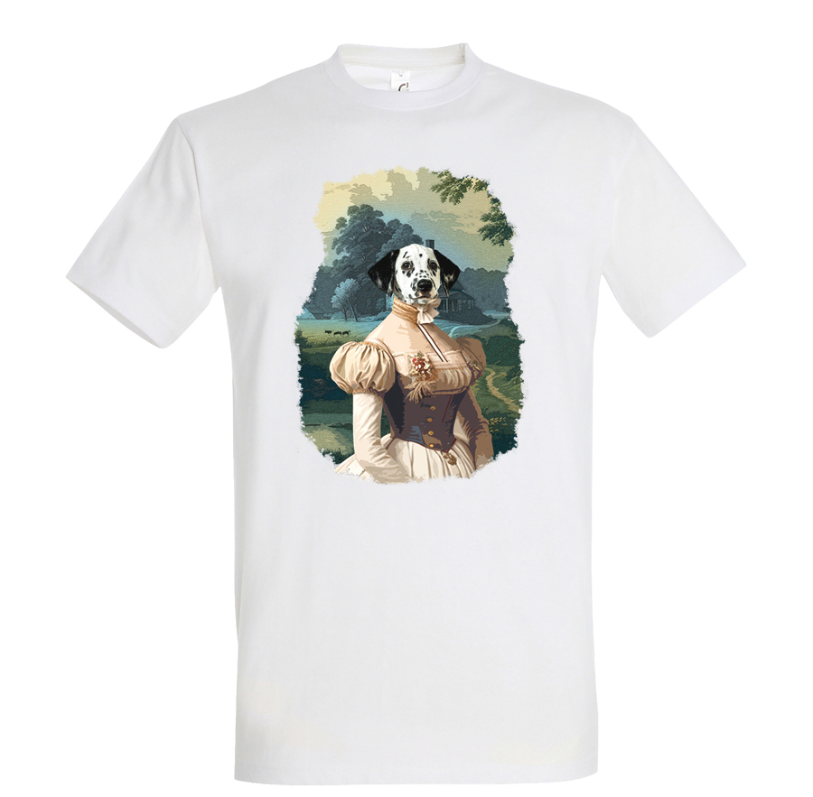 T-shirt chien courtisane