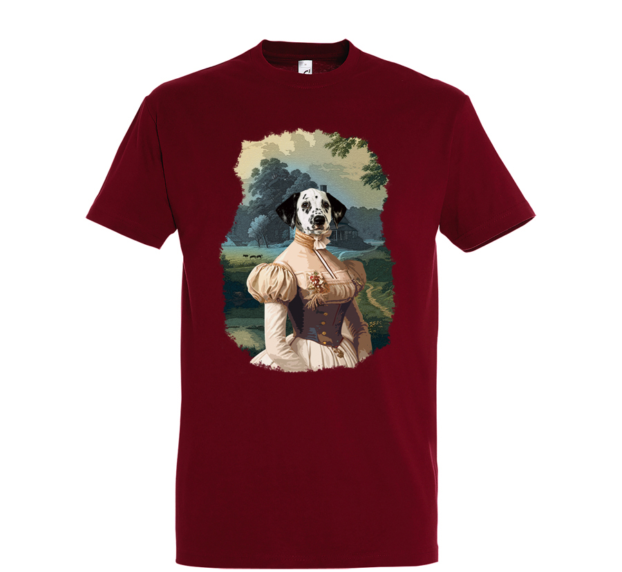 t-shirt chien courtisane - homme chili