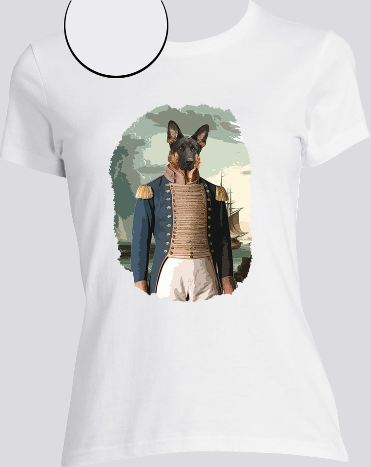 T-shirt chien empire