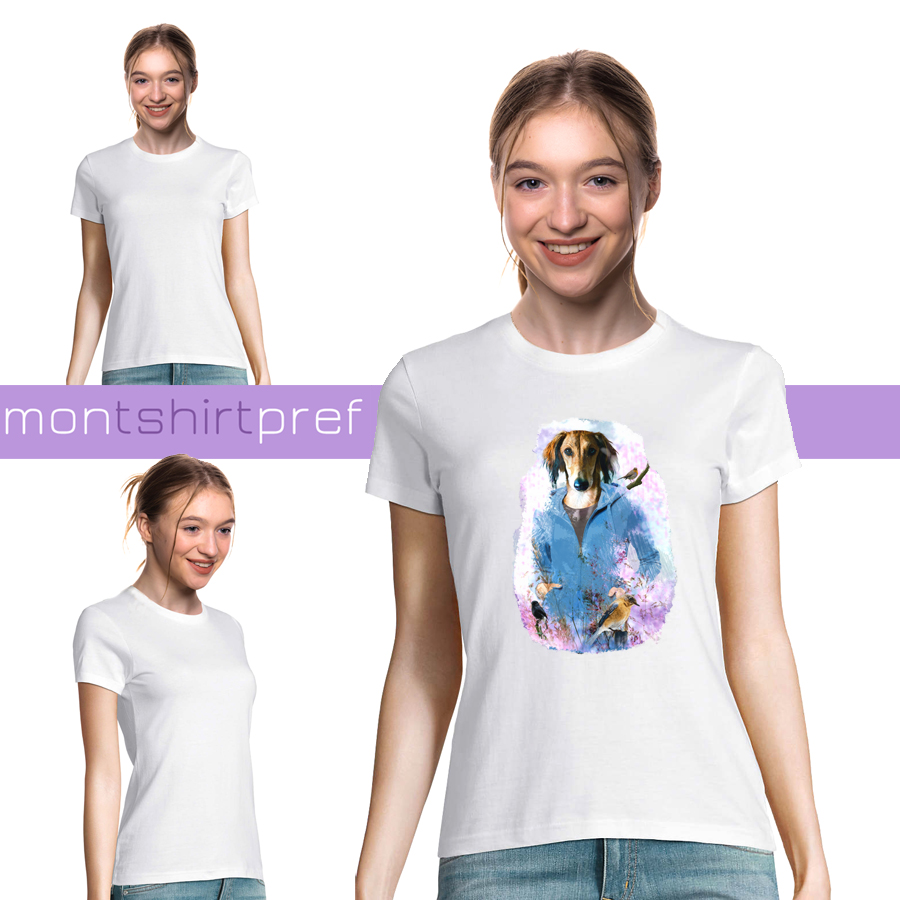 t-shirt femme oiseaux