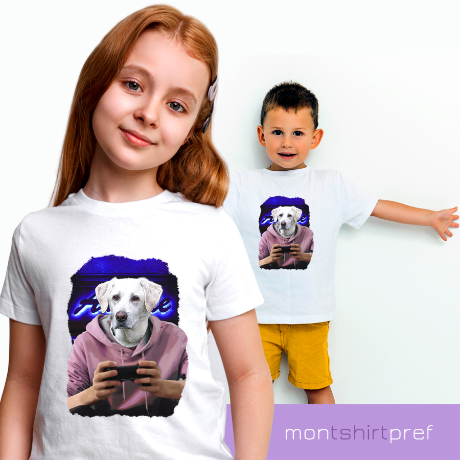 t-shirt enfant gammer