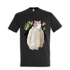 t-shirt homme dripping chat gris souris
