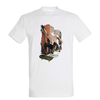 t-shirt blanc homme skate