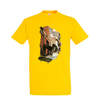t-shirt jaune homme skate
