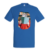 t-shirt bleu royall chat livre