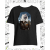 T-shirt aviatrice chat noir enfant