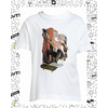 t-shirt chat skate blanc enfant