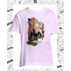 t-shirt chat skate rose enfant