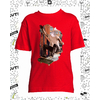 t-shirt chat skate rouge enfant