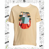 t-shirt chat bibliotheque sable enfant