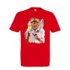 t-shirt homme lion rouge