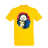 t-shirt homme panda jaune