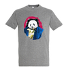 t-shirt homme panda gris