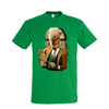 t-shirt homme cheval vert