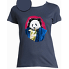 t-shirt panda jeans  femme