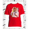 t-shirt lion rouge enfant