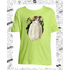 t-shirt dripping vert pomme enfant