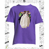 t-shirt dripping violet pomme enfant