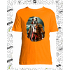 t-shirt chien pirate orange enfant