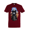 t-shirt moto chien chili