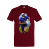 t-shirt chien rugby homme chili