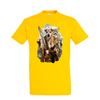 t-shirt jaune homme viking