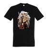 t-shirt noir homme viking