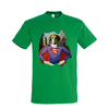 t-shirt chien heroine - hommevert