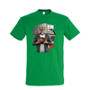 t-shirt vert tigre homme