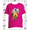 t-shirt panthere hip-hop fushia enfant