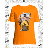 t-shirt panthere hip-hop orange enfant