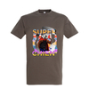 t-shirt chien super chien- homme  zinc