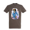 t-shirt chien oiseaux - homme  zinc