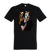 t-shirt chien chanteur - homme  noir