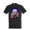t-shirt chien gammer - homme gris souris