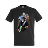 t-shirt chien guitare - hommegris souris