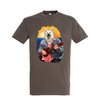 t-shirt chien ukulele- homme zinc