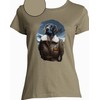 T-shirt kaki aviatrice   femme