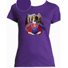 T-shirt violet  femme heroine