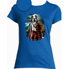 T-shirt bleu roy pirate  femme
