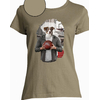 T-shirt kaki basket   femme